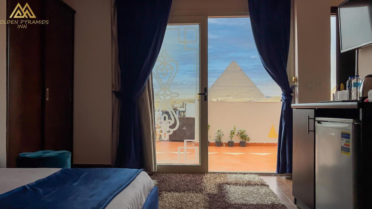 Golden Pyramids Inn Kairo Exteriör bild